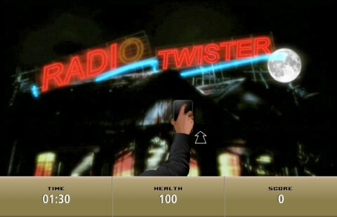 Radio Twister — Start Screen